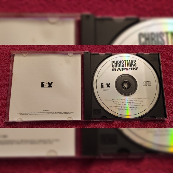Christmas Rappin' By Grandmasters CD - Picture 3 of 3